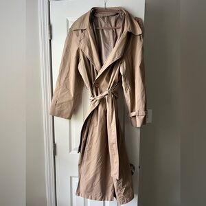 Classic Tan Trench Coat